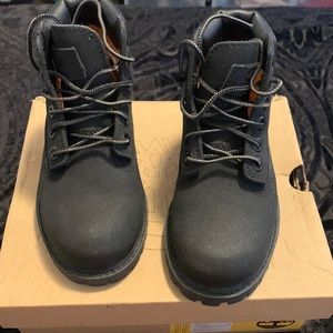Black Timberland Boots Kids size 10c